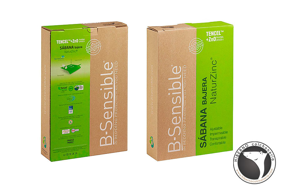 PROTECTOR de colchón NATURZINC B-SENSIBLE